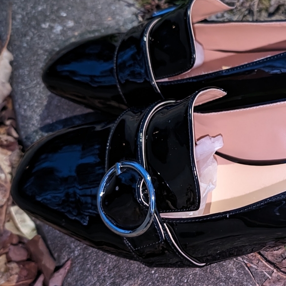 Modencoco Chunky heel patent leather shoes (NWOT) - Picture 4 of 10